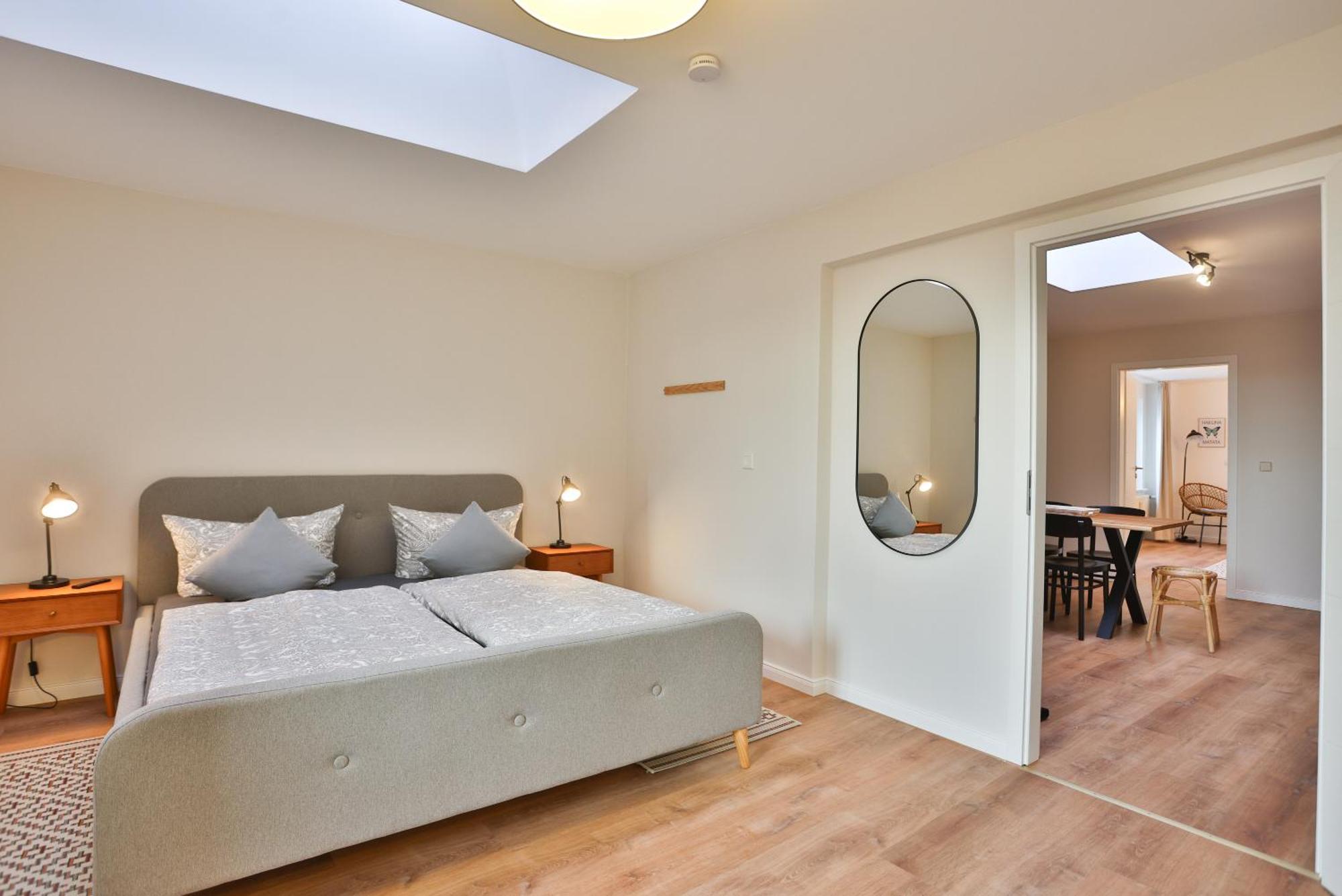 Apartments Am Bahnhof 施特拉尔松德 客房 照片