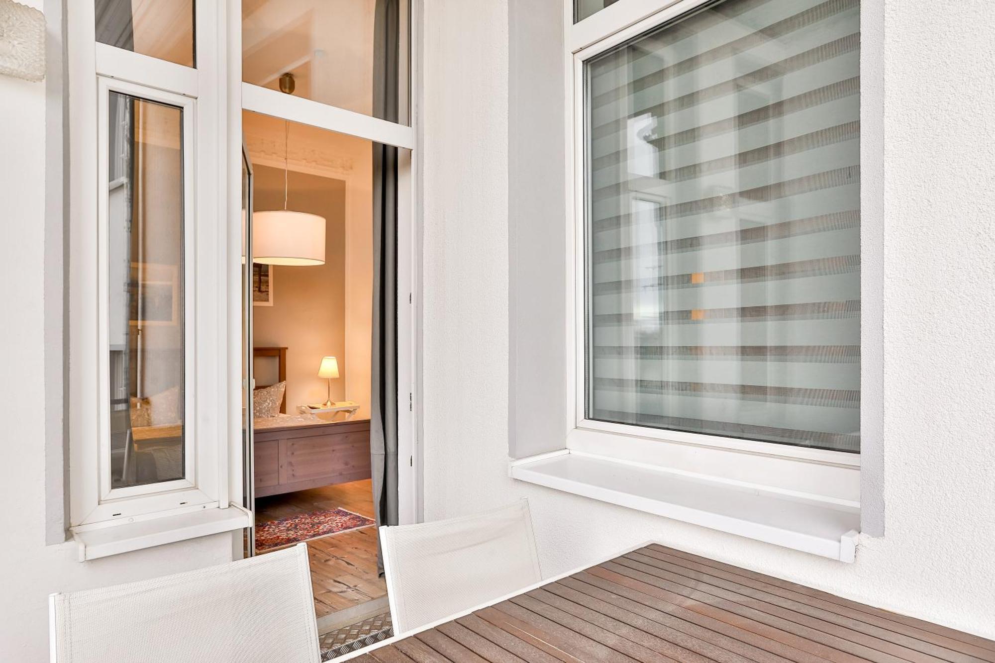 Apartments Am Bahnhof 施特拉尔松德 客房 照片